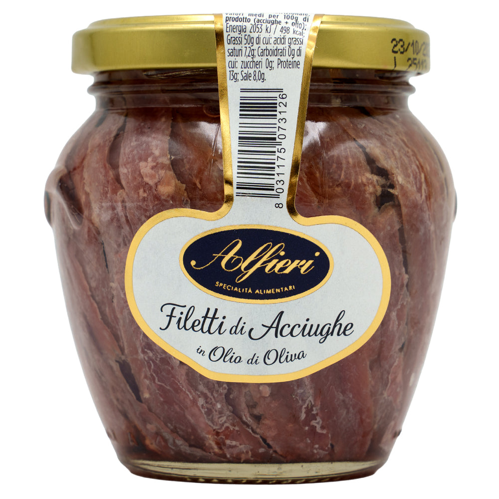 Anchovy Fillets in Olive Oil