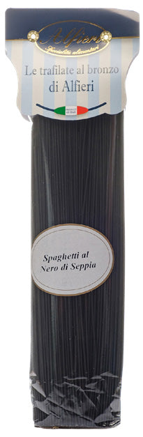 Spaghetti with Cuttlefish ink